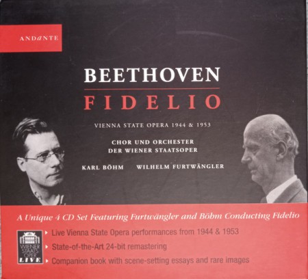 Karl Böhm, Wilhelm Furtwängler, Chor und Orchester der Wiener Staatsoper: Beethoven: Fidelio - CD