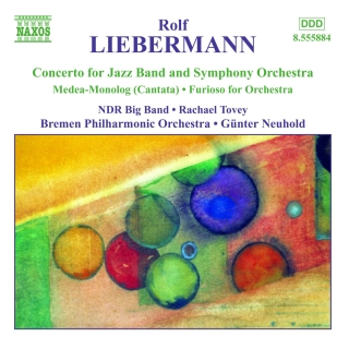 Liebermann: Concerto for Jazz Band / Furioso / Medea-Monolog - CD