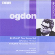 John Ogdon, Jascha Horenstein, BBC Northern Symphony Orchestra: Beethoven, Schubert: Piano Concerto No.5, 32 Variations In C Minor, Piano Sonata In C Minor - CD