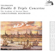 Christopher Hogwood, The Academy of Ancient Music: Telemann: Double & Triple Concertos - CD
