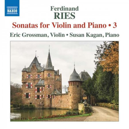 Susan Kagan, Eric Grossman: Ries: Sonatas for Violin and Piano - CD