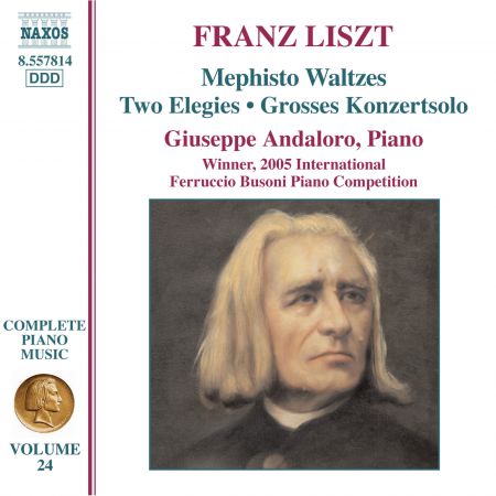 Giuseppe Andaloro: Liszt: Mephisto Waltzes / 2 Elegies / Grosses Konzertsolo - CD