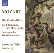 Saxonian Woodwind Academy: Mozart, W.A.: Magic Flute (The) / La Clemenza Di Tito (Arr. for Wind Ensemble) - CD