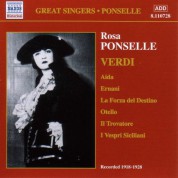 Ponselle, Rosa: Rosa Ponselle Sings Verdi (1918-1928) - CD