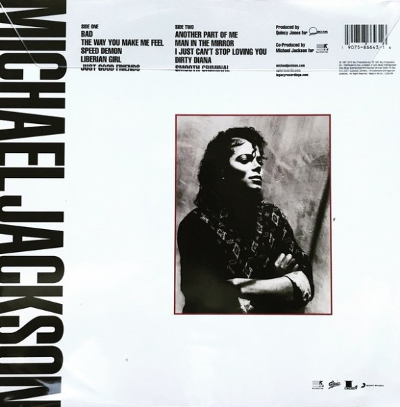 Michael Jackson: Bad (Limited Edition - Picture Disc) - Plak | Opus3a