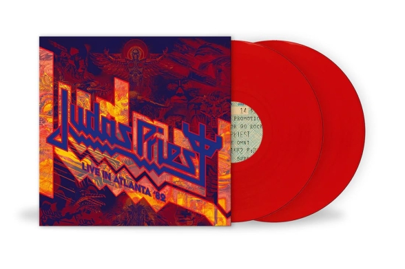 Judas Priest: Live In Atlanta '82 (Limited Edition - Red Vinyl) - Plak Foto #1