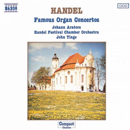 Johann Aratore: Handel: Famous Organ Concertos - CD