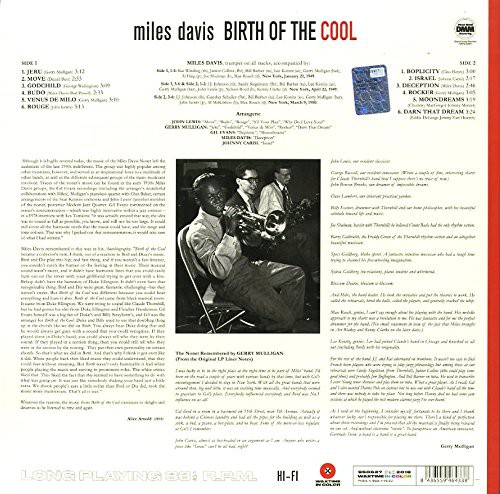 Miles Davis: Birth Of The Cool (Red Vinyl) - Plak Foto #2