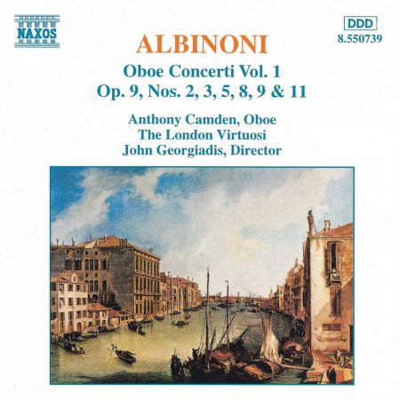 Anthony Camden: Albinoni: Oboe Concertos, Vol.  1 - CD