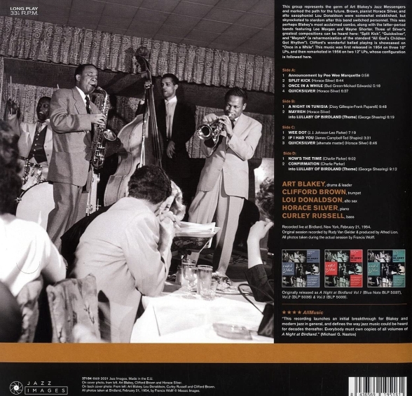 Art Blakey, Clifford Brown: A Night at Birdland - Plak Foto #2