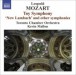 Mozart, L.: Toy Symphony / Symphony in G Major, "Neue Lambacher" / Symphonies, Eisen G8, D15, A1 - CD