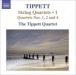 Tippett, M.: String Quartets, Vol. 1 - Nos. 1, 2, 4 - CD