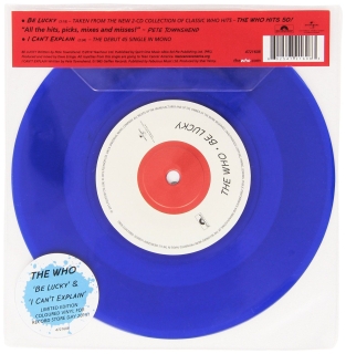 The Who: Be Lucky / I Can't Explain - Single Plak