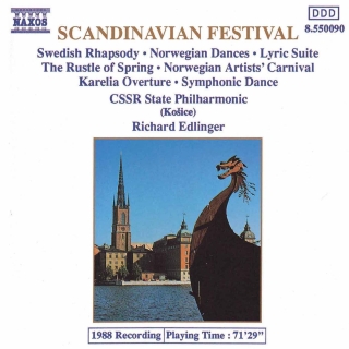 Kosice Slovak State Philharmonic Orchestra: Scandinavian Festival - CD