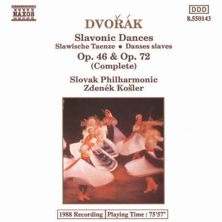 Dvorak: Slavonic Dances, Opp. 46 and 72 - CD