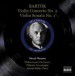 Bartok, B.: Violin Concerto No. 2 / Violin Sonata No. 1 (Menuhin) (1947, 1953) - CD