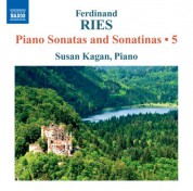 Susan Kagan: Ries: Piano Sonatas and Sonatinas, Vol. 5 - CD
