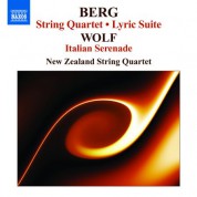 New Zealand String Quartet: Berg: String Quartet / Lyric Suite / Wolf: Italian Serenade - CD