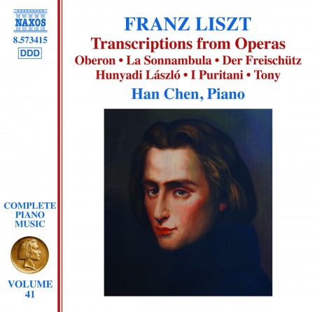 Han Chen: Liszt:  Transcriptions from Operas - CD