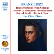 Han Chen: Liszt:  Transcriptions from Operas - CD