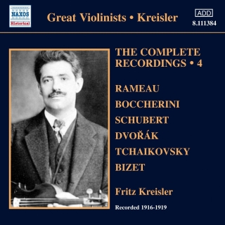Fritz Kreisler: Kreisler: Complete Recordings, Vol. 4 (1916-1919) - CD