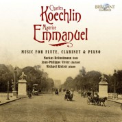 Markus Brönnimann, Jean-Philippe Vivier, Michael Kleiser: Koechlin, Emmanuel: Music for Flute, Clarinet and Piano - CD