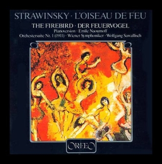 Emile Naoumoff, Wiener Symphoniker, Wolfgang Sawallisch: Stravinsky: The Firebird - Plak
