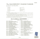 Charlie Parker: The Magnificent Charlie Parker - Plak Foto #2