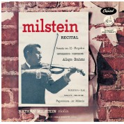 Nathan Milstein: A Nathan Milstein Recital - Plak