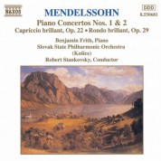 Mendelssohn: Piano Concertos Nos. 1 and 2 / Capriccio Brillant / Rondo Brillant - CD