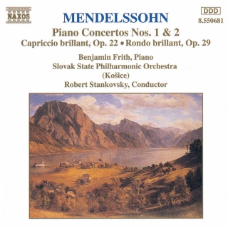 Mendelssohn: Piano Concertos Nos. 1 and 2 / Capriccio Brillant / Rondo Brillant - CD