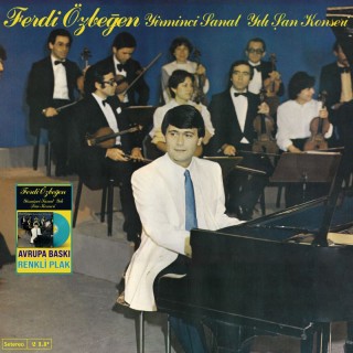 Ferdi Özbeğen: 20. Sanat Yılı Şan Konseri (Renkli Plak) - Plak