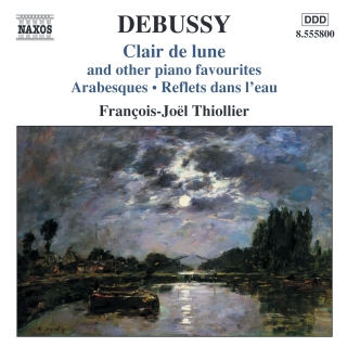Francois-Joel Thiollier: Debussy: Clair de lune and Other Piano Favorites - CD