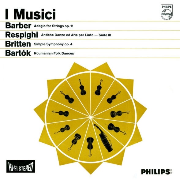 I Musici - Works by Barber / Resphigi / Britten / Bartók