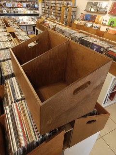 Ahşap Plak Kutusu İkili (Huş)