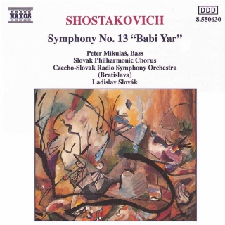 Shostakovich: Symphony No. 13, 'Babi Yar' - CD