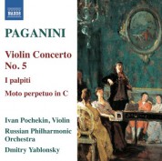 Ivan Pochekin: Paganini: Violin Concerto No. 5 - I palpiti - CD