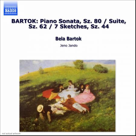 Jenö Jandó: Bartok: Piano Music, Vol. 1: Suite for Piano - 7 Sketches - Piano Sonata - CD