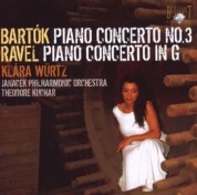 Klára Würtz, Janáček Philharmonic Orchestra, Theodore Kuchar: Bartok: Piano Concerto No. 3 - Ravel: Piano Concerto in G - CD