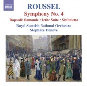 Stéphane Denève: Roussel: Symphony No. 4 - CD