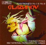 BBC National Orchestra of Wales, Tadaaki Otaka: Glazunov: Symphonies No.1 & No.6 - CD