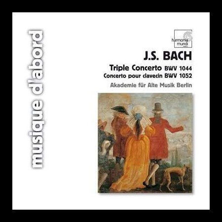 Akademie für Alte Musik Berlin: J.S. Bach: Triple Concerto BWV 1044 - CD