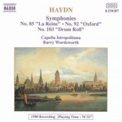 Haydn: Symphonies, Vol.  5 (Nos. 85, 92, 103) - CD