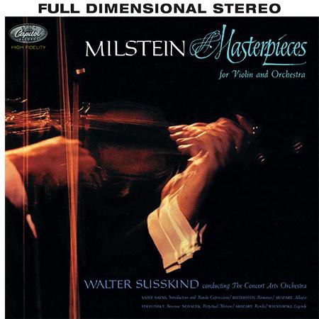 Nathan Milstein: Masterpieces for Violin and Orchestra (200 g) - Plak