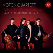Notos Quartet: Bartok, Dohnanyi, Kodaly - CD