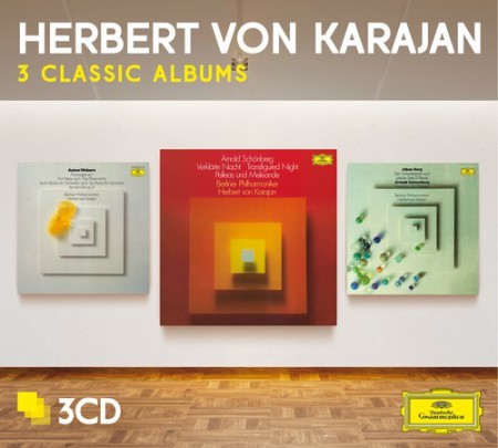Herbert von Karajan, Berliner Philharmoniker: Herbert von Karajan - 3 Classic Albums Webern, Schoenberg, Berg - CD
