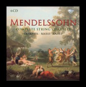 Gewandhaus-Quartett, Sharon Quartet, Amati String Orchestra: Mendelssohn: Complete String Quartets, Quintets, Sextet & Octet - CD