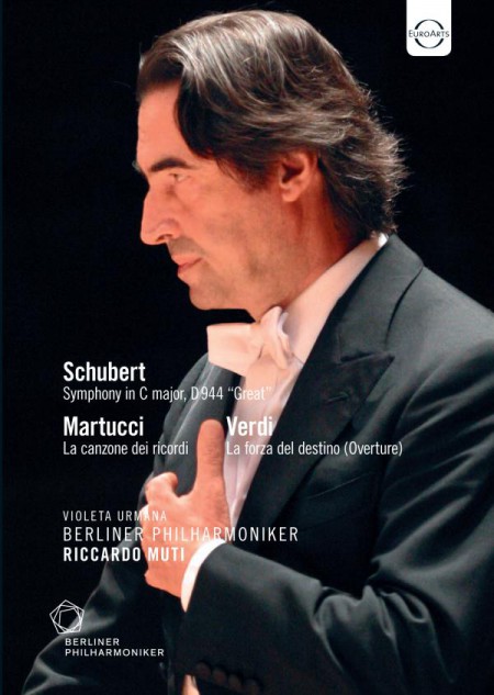 Violeta Urmana, Berliner Philharmoniker, Riccardo Muti: Europakonzert 2009 (Schubert: Sym. No. 9) - DVD
