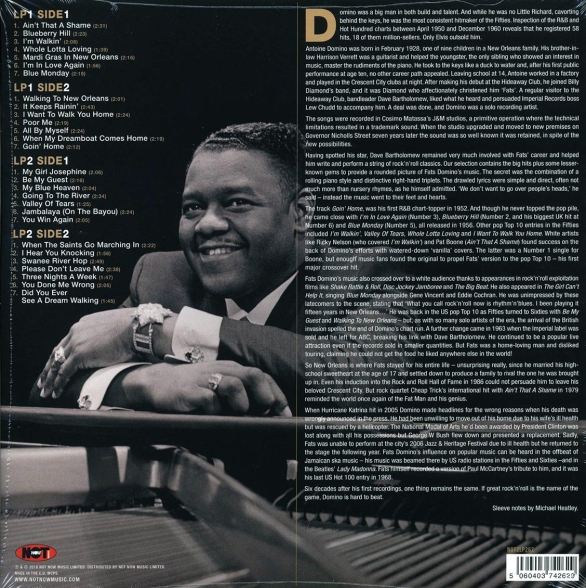 Fats Domino Greatest Hits (Gold Vinyl) - Plak Foto #2