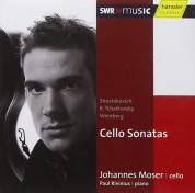 Johannes Moser, Paul Rivinius: Johannes Moser - Cello Sonatas (Shostakovich, B. Tchaikovsky, Weinberg) - CD